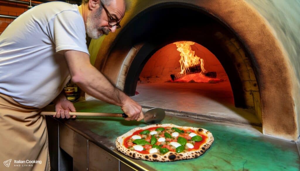 Traditional Neapolitan-style Pizza Margherita