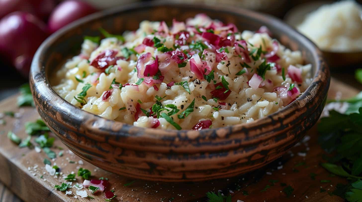 Risotto with Radicchio and